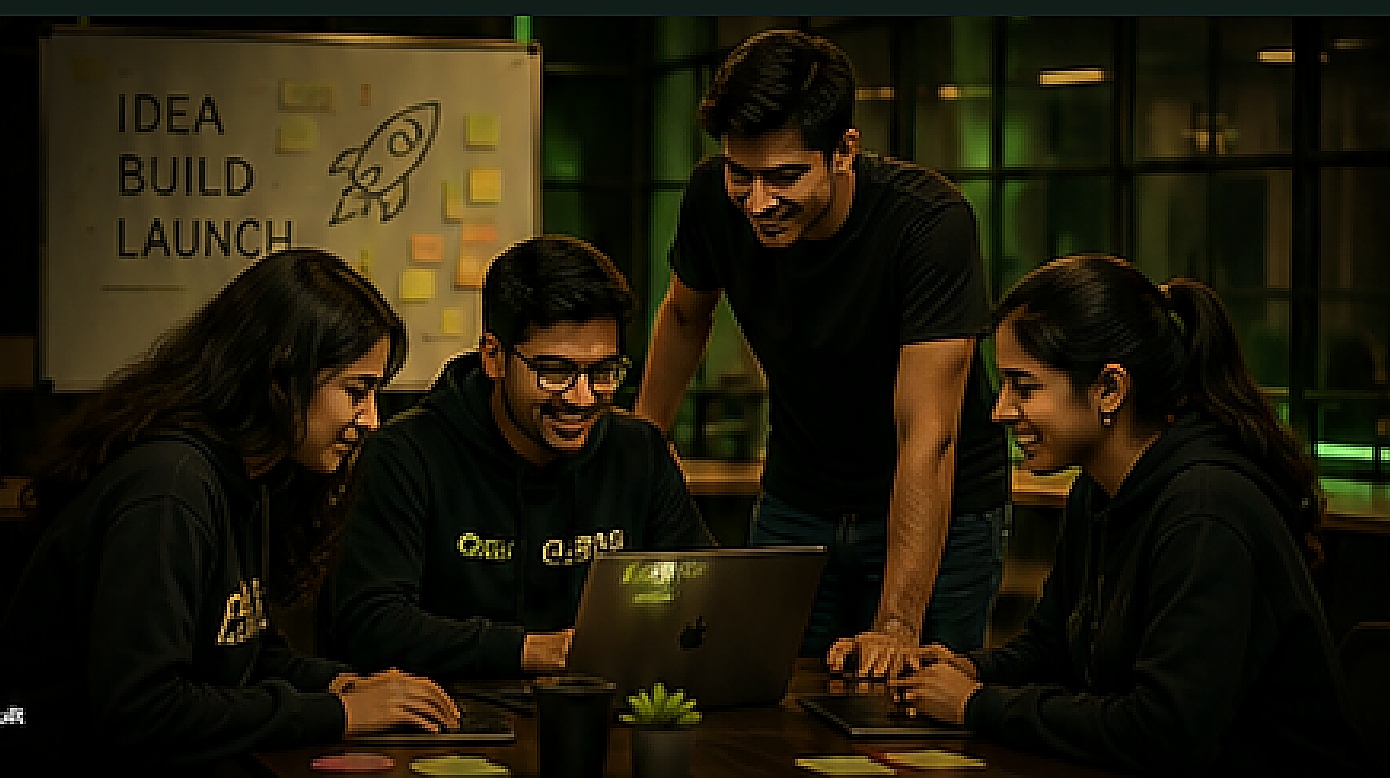 Idea Build Launch team session at Celebso